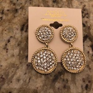 Amrita Singh gold tone earrings